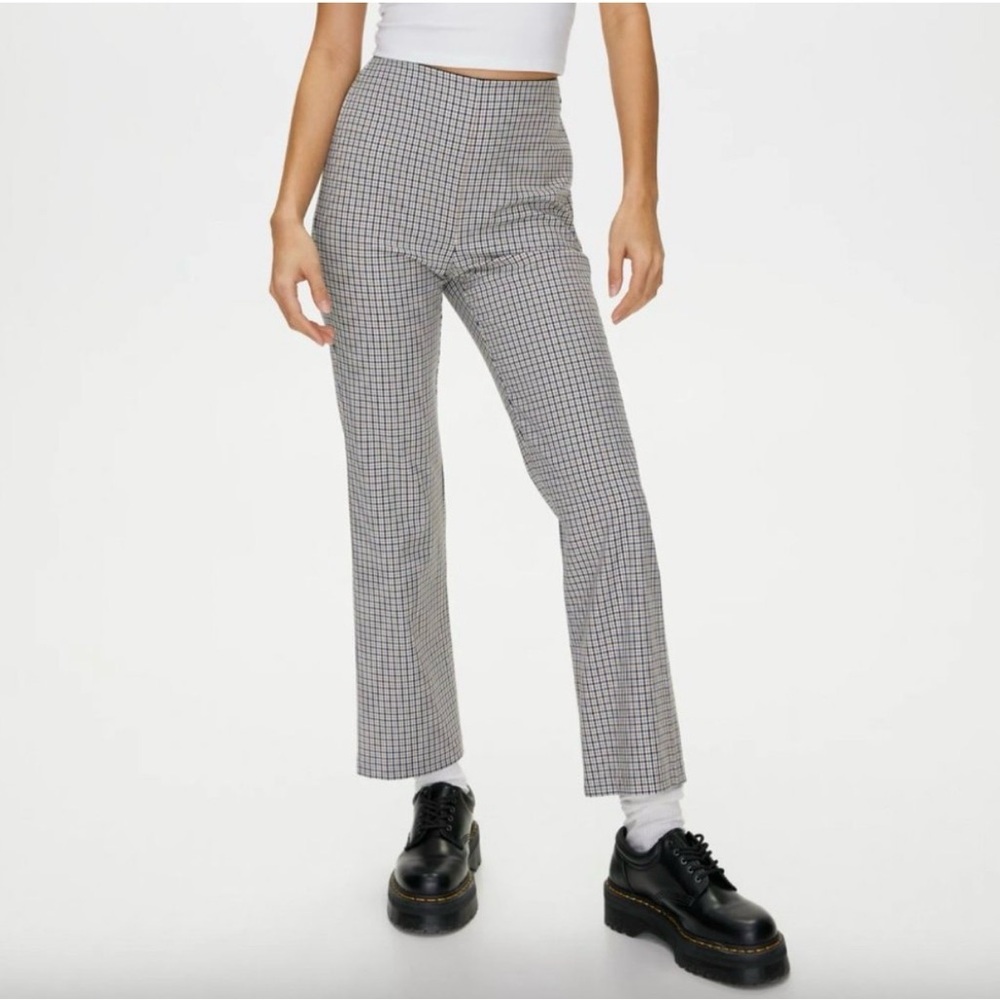 Sunday Best Taro Plaid Pants